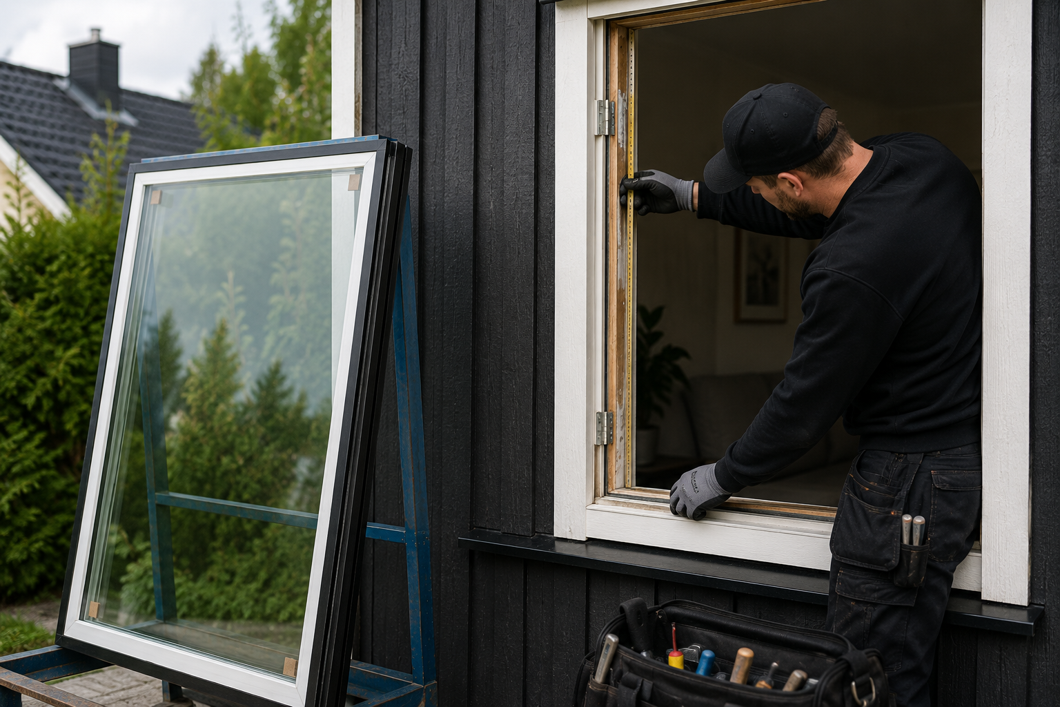 Bytte vindusglass i Oslo