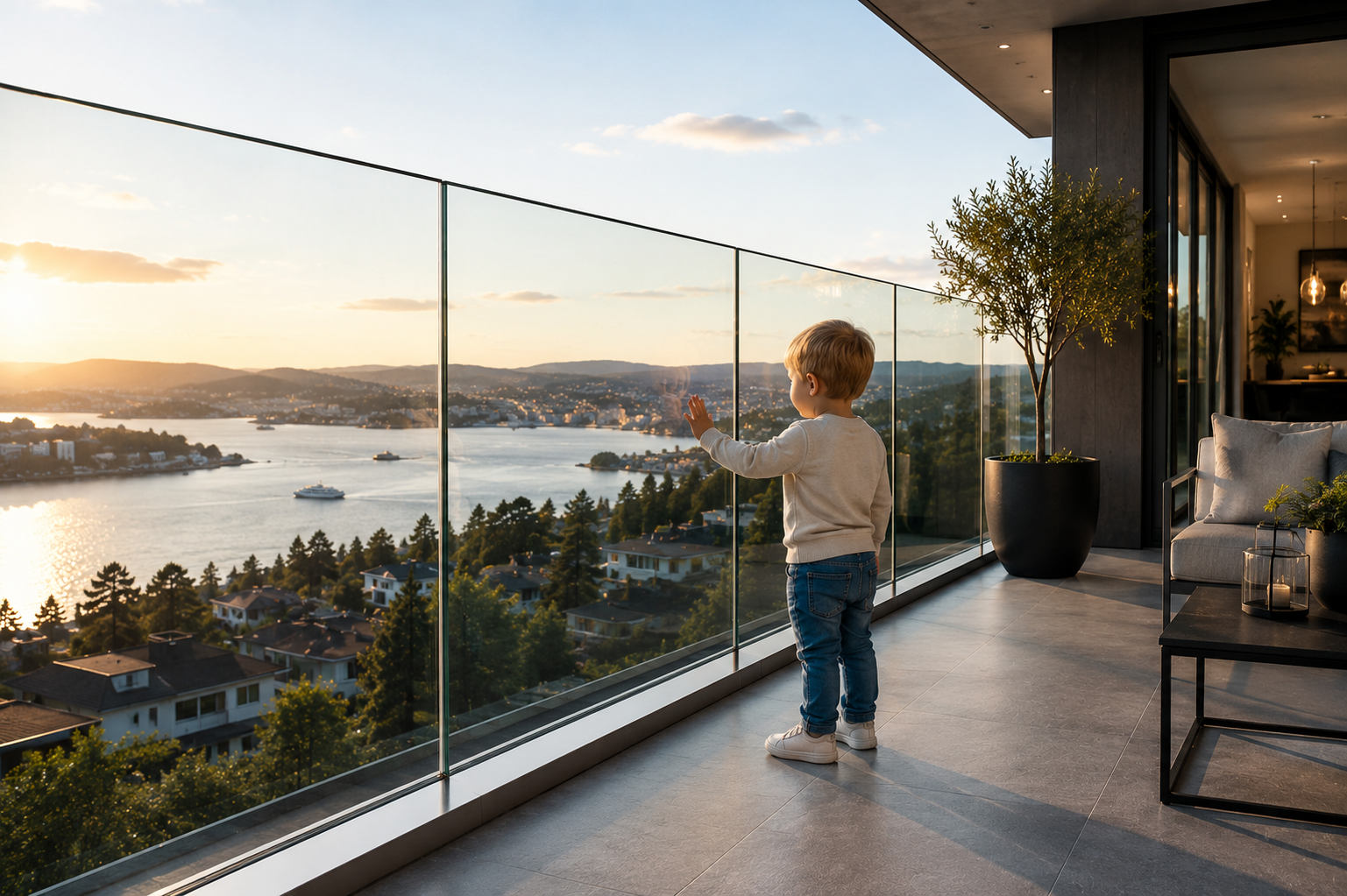 Laminert glass i Oslo