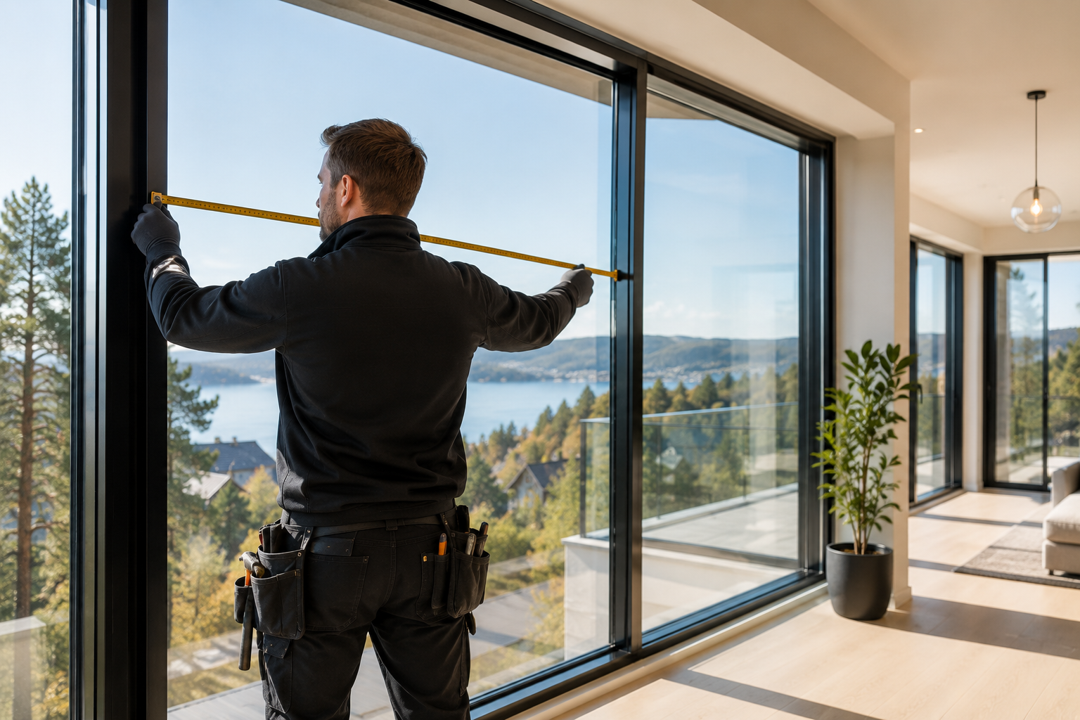 Prosessen fra befaring til montering