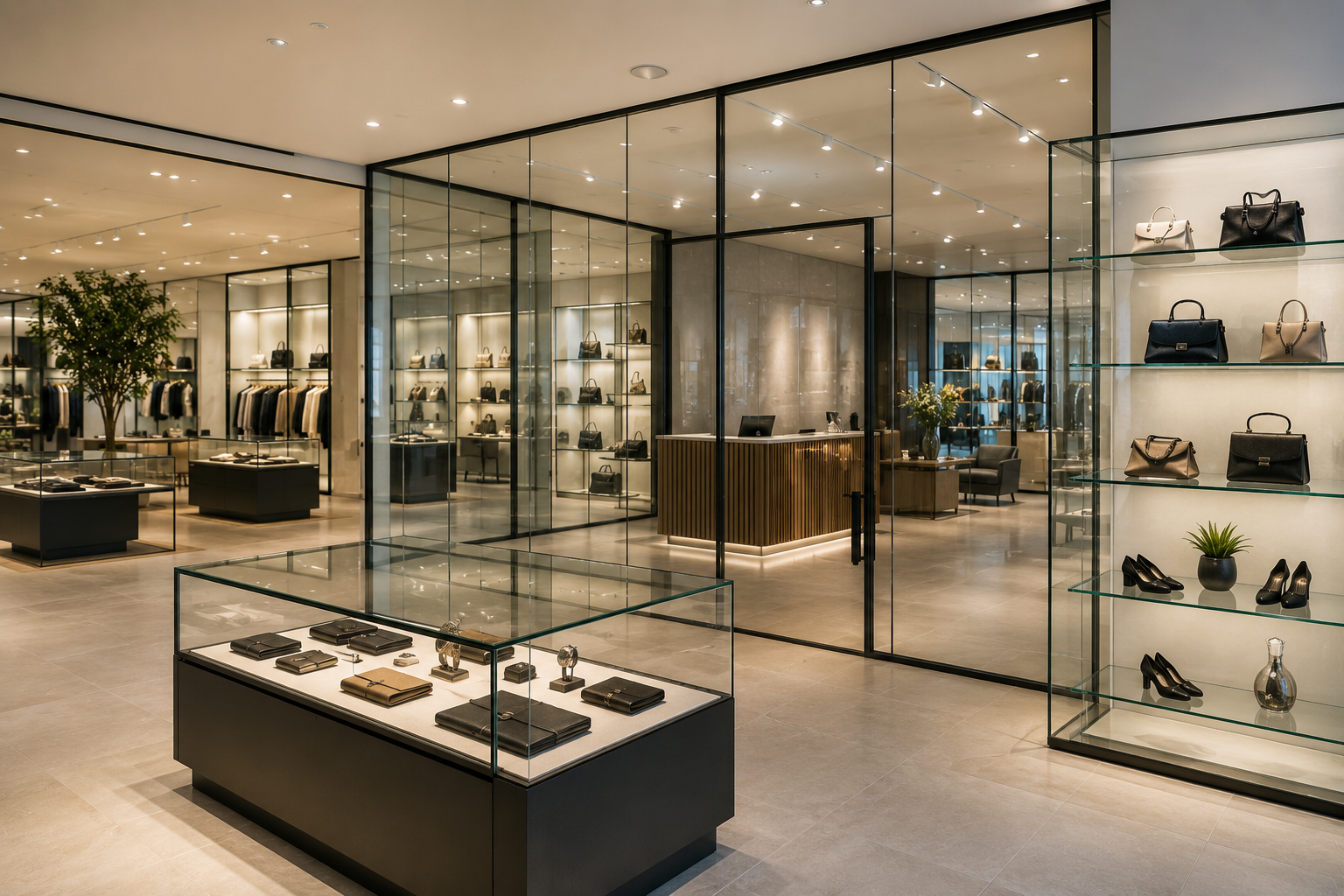 Glass til butikk i Oslo